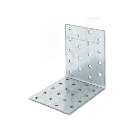 SQUADRETTA DI GIUNZIONE 100X100X80MM AD ANGOLO ZIN