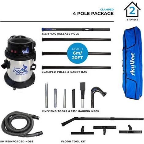 SKYVAC Atom Sonic 4 POLE (6m/20ft) 240V