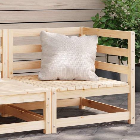 Canapé d'angle de jardin-Salon de jardin Sofa extérieur 70x70x67 cm bois de pin massif 231284 (1/5)