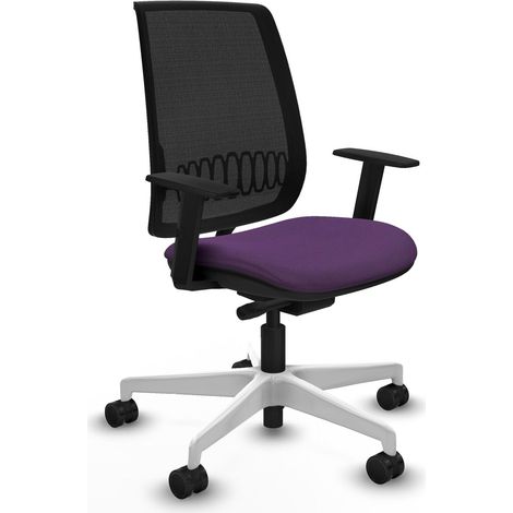 Silla de oficina piqueras y crespo Alares negro espuma inyectada (1/2)