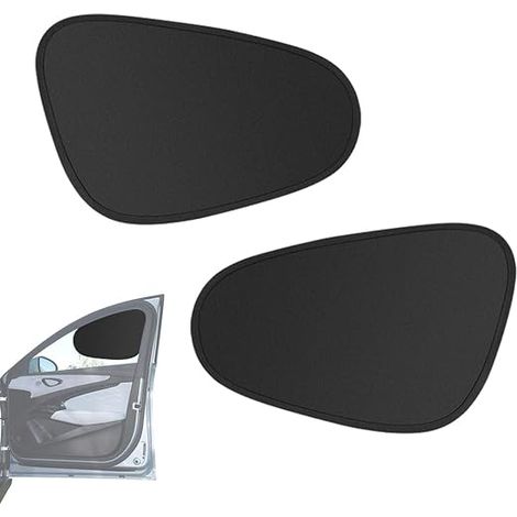 Juego de 2 parasoles para coche con absorción electrostática y protección UV, parasoles universales para ventanas de coche, compatibles con la mayoría de los coches (15152cm) (1/5)