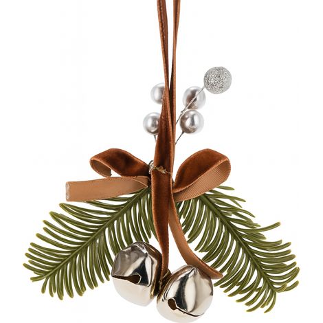 Pendente per albero di Natale con campanellini per decorazioni natalizie -Stile 2 (1/4)