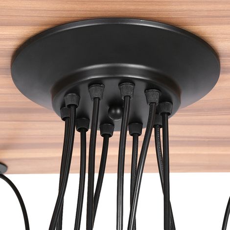 E27 LED-Pendelleuchte 110-220V, moderne und schlichte Lampe für Zuhause, Café, Bar oder Flur. (1/5)