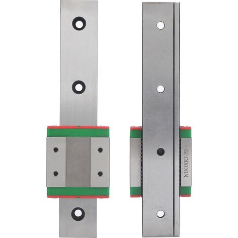 Rail de guidage linéaire miniature en acier inoxydable MGW12C‑150‑1R (1/5)
