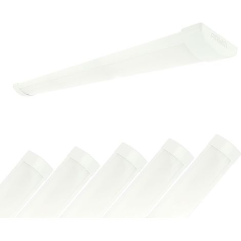 6 stecche LED extrapiatte LINE 16W IP40 1800Lm 60cm  Température de Couleur: Bianco neutro 4000K