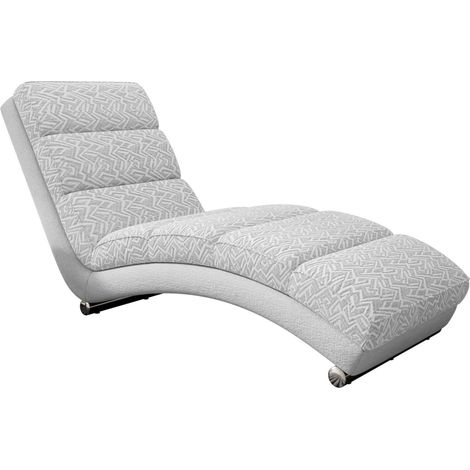 Chaise longue Comfivo 172, Trenza 4 + Sempre 4, 84x62x180cm, Pieds: Plastique (1/4)