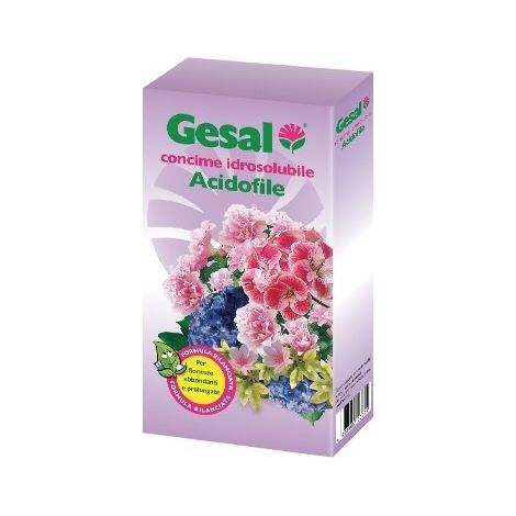CONCIME IDROSOLUBILE GESAL ACIDOFILE GR.350 GIARDINO FERTILIZZANTI