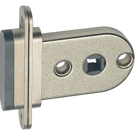 Serrure de caravane à encastrer 1561 avec pêne magnétique - axe 40 mm - JUNIE