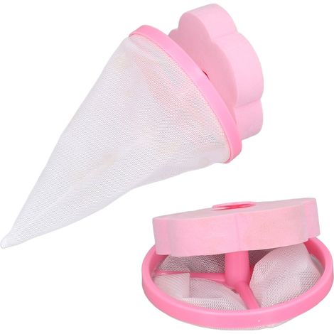 Sac Filtre Réutilisable pour Machine à Laver, 10 Pièces Type A - Élimine Cheveux et Fibres (1/5)