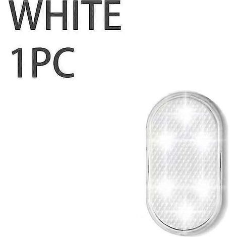 1/2/4 lampes LED tactiles pour voiture, rechargeables par USB, lampes de lecture sans fil pour toit, plafond, portières, coffre et rangements. (1/5)