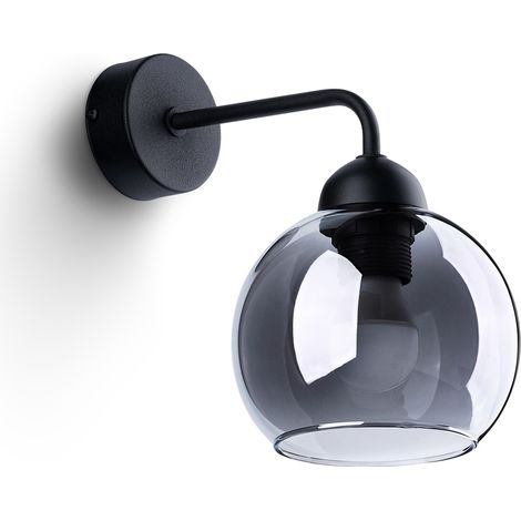 STARFALL 1 Wandleuchte E27 Schwarz Lumilo 11.259.39 (1/5)