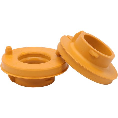 2x Federgummi Federgummis Gummiunterlage Federteller Federunterlage Hinterachse oben für B-Max Fiesta 2037363 spring rubber spring plate spring pad 1531725 1721953 203736