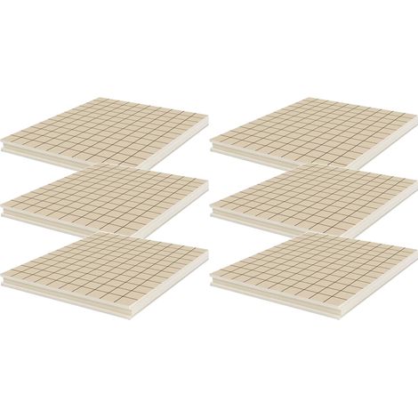 Dalle lisse polyuréthane R3, Ep.65 mm - Lot de 6 dalles (7,02 m²)