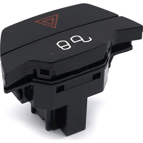 Voyant d'avertissement de voiture, double flash, interrupteur d'urgence, interrupteur de commande, adapté à Ford Focus (1/4)