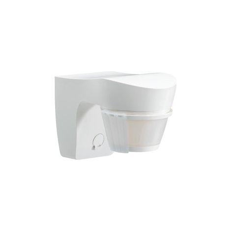Hager – Détecteur de mouvement infrarouge 140° blanc – Standard mural – Portée 12m – Angle d'inclinaison 140°