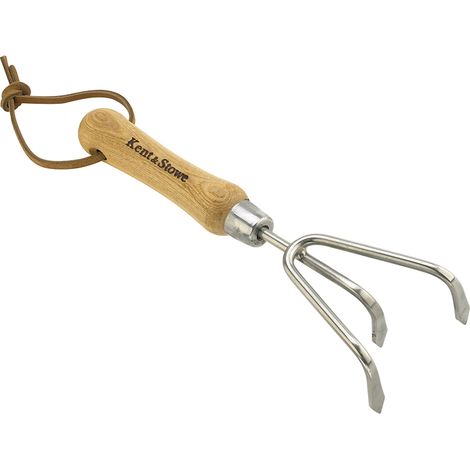 Kent & Stowe 70100087 Stainless Steel Hand 3-Prong Cultivator, FSC K/S70100087 (1/3)
