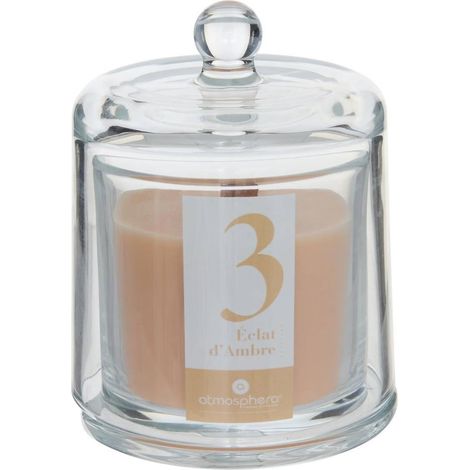 Bougie Parfumée Cloche "Numia" 240g Éclat d'Ambre (1/2)
