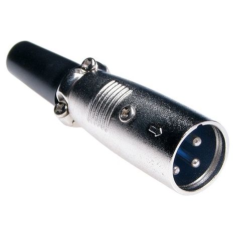 Conector de micrófono XL15 de 3 pines