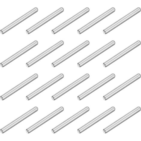 120pcs M2x18mm Goupille Cylindrique Étagère, Goujons Cylindriques Acier Inoxydable 304, Support Cheville d'Étagère Fixation pour Fabrication Industrie Mécanique Installation Meuble (1/5)