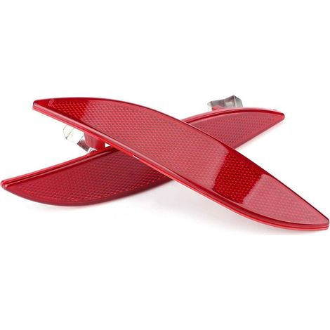 Bandes Réflectrices de Pare-chocs Arrière MK3 Gauche et Droite 265600004R, Matériau ABS, Faciles à Installer et à Installer (1/5)