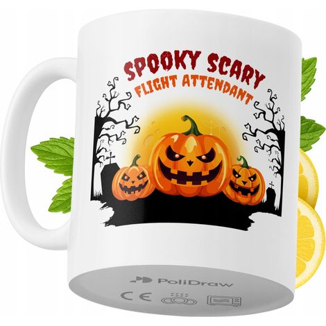 Taza de café/té divertida y humorística para azafatas, con diseño gráfico y texto gracioso. Ideal para cumpleaños, santos, días festivos y ocasiones especiales. Perfecta para el hogar, la oficina o el (1/5)