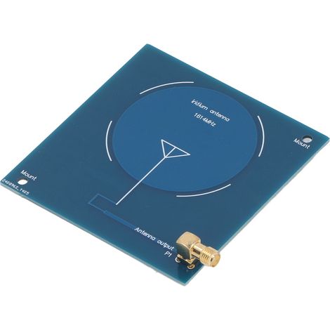 Passive SMD-Patchantenne, 3,1 dBi, hohe Verstärkung, 1,614 GHz, SMA-Buchse (Zubehör) (1/5)