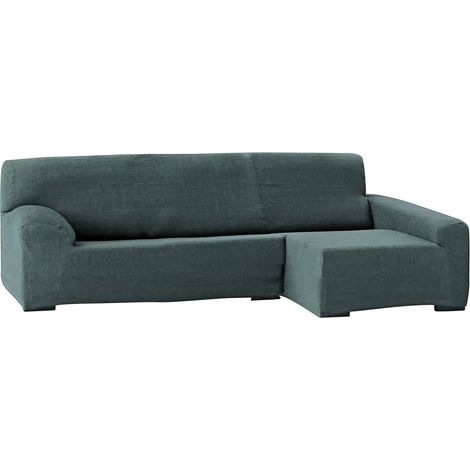 Eysa Italia Teide Chaise Longue 240 cm. Destra Vista Frontale - col. 06-Grigio, null