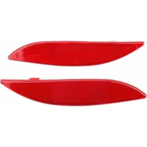 royaluxe - Convient pour Renault Megane MK3 réflecteur de lumière de pare-chocs arrière 265650004R paire gauche et droite (1/3)