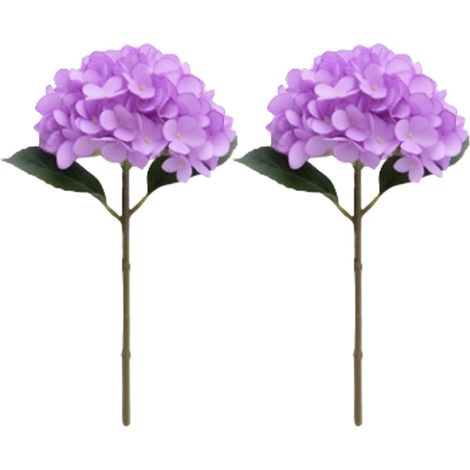 Realistic Artificial Hydrangea Flowers with Stems (Lace) (1/5)
