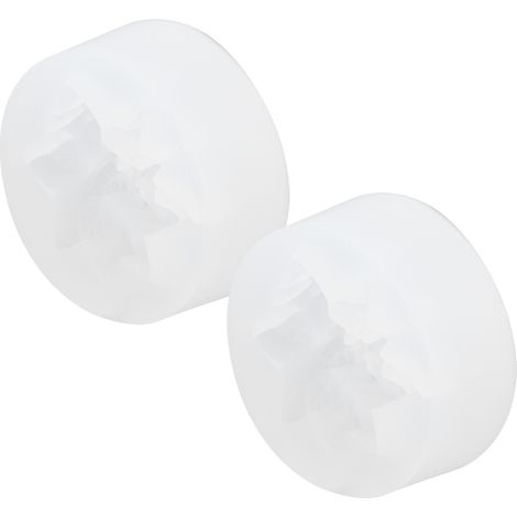 Deux moules en silicone pour fleurs à faire soi-même, des bougies parfumées en plâtre pour grilles d'aération de voiture et des moules créatifs pour décorer des chocolats à faire soi-même sont disponi (1/5)