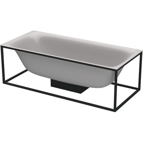 BETTE 3452-008 Baignoire rectangle Lux Shape flanelle (1/3)