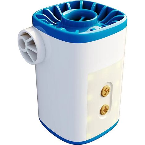 Mini-pompe électrique portable multifonction d'extérieur, avec lumière, pompe à coussin d'air sans fil longue durée (1/5)