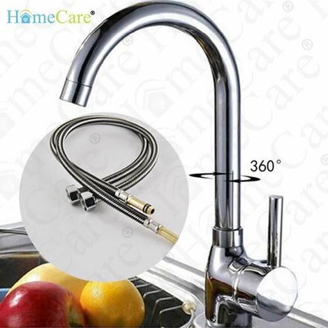 HomeCare®Mitigeur cuisine chrome GD-8371 (1/4)