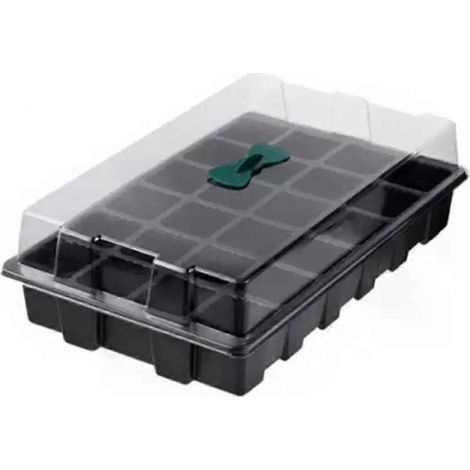 Online Store - plateau de semis à 24 trous avec de grands trous, idéal pour le jardinage, les fleurs et les plantes en serre. (1/5)