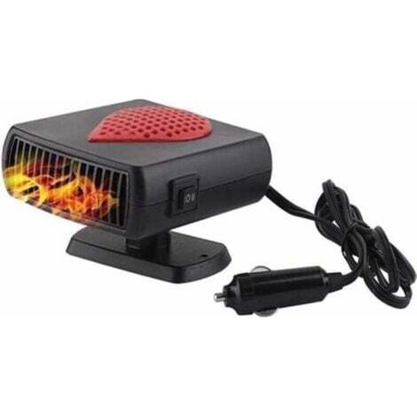 12V Car Fan Heater, Car Windshield Defroster, Hot and Cold Car Cooling Fan Windshield Defroster with Cigarette Lighter Plug (1/4)