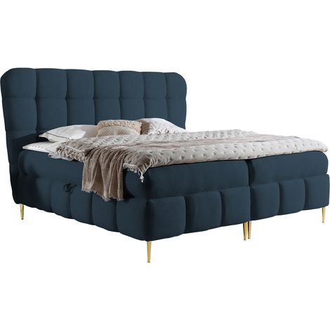 Cama continental Musica, Freya 210.28, Continental, Doble, 140x200, Tapiz, Somieres, 164x208x122cm