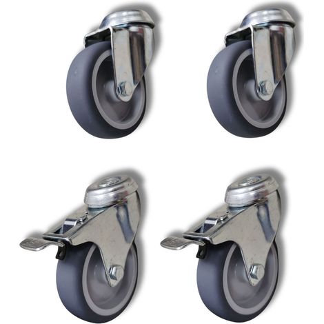 Kit 4 ruote Intellinet per armadi perno M10 (1/5)