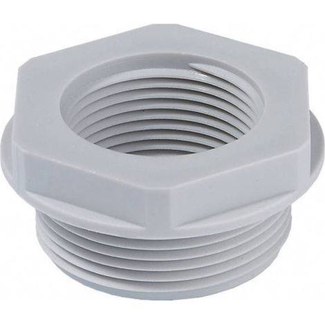 Wiska 10063670 APM 36/40 Adattatore pressacavo PG36 M40 Poliammide Grigio luminescente 1 pz.