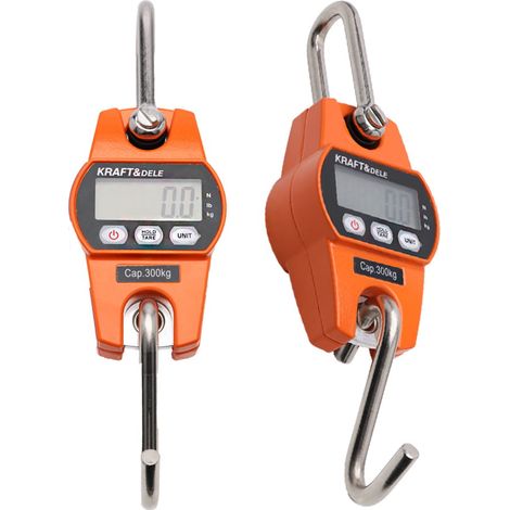 BÁSCULA DE GANCHO MANUAL MÁXIMO 300 KG KD11412 (1/5)