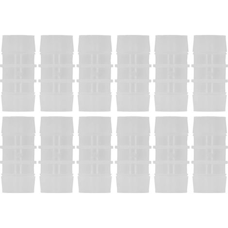 12 raccords droits en PP barbelés diamètre égal 25mm à 25mm pour tuyaux, connecteurs droits accessoires de jardinage (1/5)