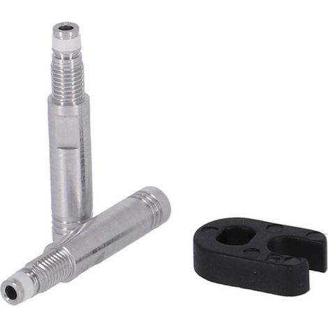 Continental Ventilverlängerung 20 mm 2er Set, Aluminium, silber