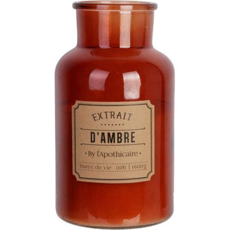 Bougie Parfumée "Apothicaire" 1600g Ambre (1/3)