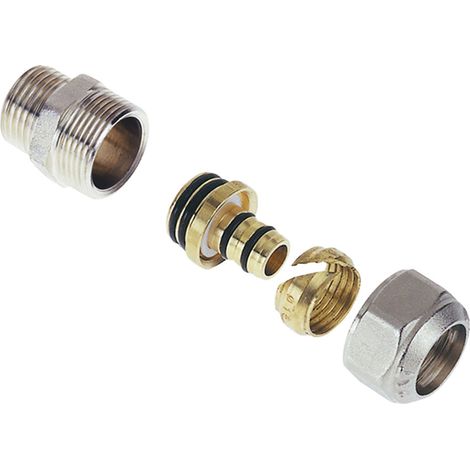 RACCORDO A STRINGERE DIRITTO 'ART. 531 / 541 / 591' 'art.541' - 20 x 1/2 - maschio  - ICMA