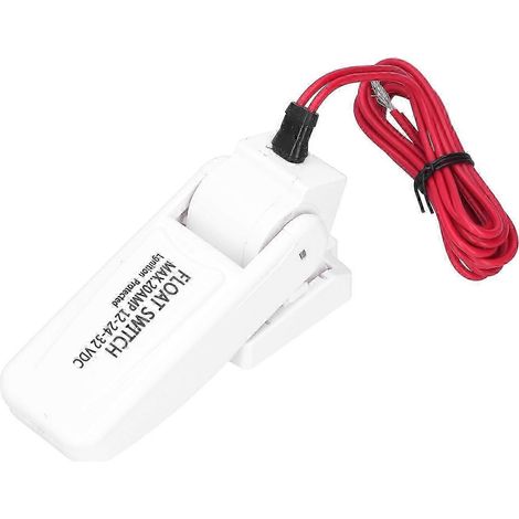 Interrupteur à flotteur automatique électrique sécurisé, pompe de cale facile à nettoyer, pour ingénierie électronique DC32V/24V/12V, contact fiable. (1/5)