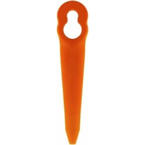 100er-Packung kompatibler Messer für die Akku-Rasentrimmer Stihl PolyCut 2-2, PolyCut 3-2, FSA 45, FSA 57 und FSE 52 Kunststoffmesser für Stihl 90127mm Akku-Rasentrimmer – Karteo (1/5)