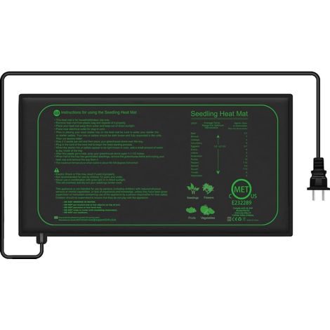 Filiyano-Tapis chauffant de germination à température constante de 21 W (1 unité), étanche, pour la germination des plantes d'intérieur, sans (1/5)