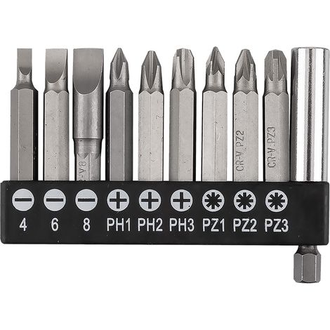 INSERTI PER AVVITATORE 10 pezzi
