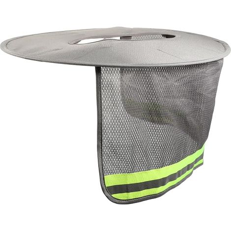 Reflective Visor for Summer Hat Helmet Men's Accessories Summer Hats for Men Helmet Shadow Hard Hat Parasol Hard Hat Shade (1/5)