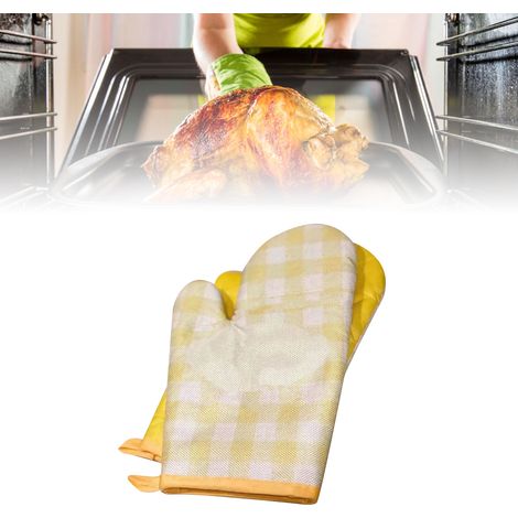 Gants isolants My Melody Pudding Puppy, résistants au four et au micro-ondes, épais, résistants aux hautes températures, pour la cuisine et la pâtisserie (une paire) (1/5)