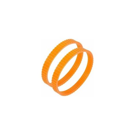 Lot de 2 courroies d'entraînement de rabot électrique Orange 1900B de 9,6 mm (1/4)